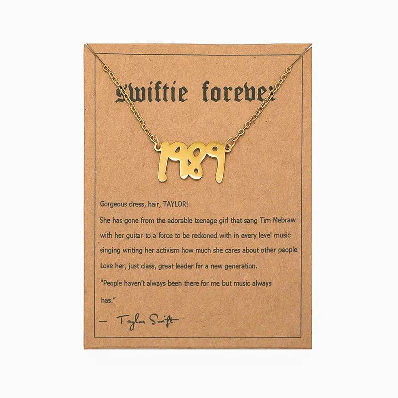 Taylor Swift Swiftie Pendant Necklaces