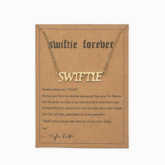 Taylor Swift Swiftie Pendant Necklaces, REBELRY BOUTIQUE, ARVADA, CO