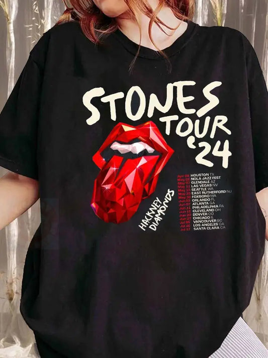 Rolling  Stones Tee, REBELRY BOUTIQUE, Arvada, CO