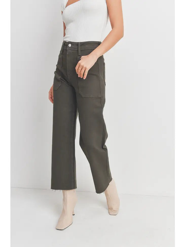 Wide Leg Utlity Pant, REBELRY BOUTIQUE, Arvada, CO