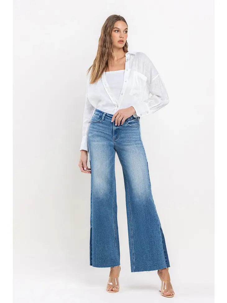 High Rise Wide Leg Jean, REBELRY BOUTIQUE, Arvada, CO