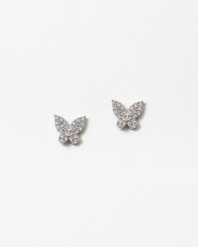 Pave Butterfly Post