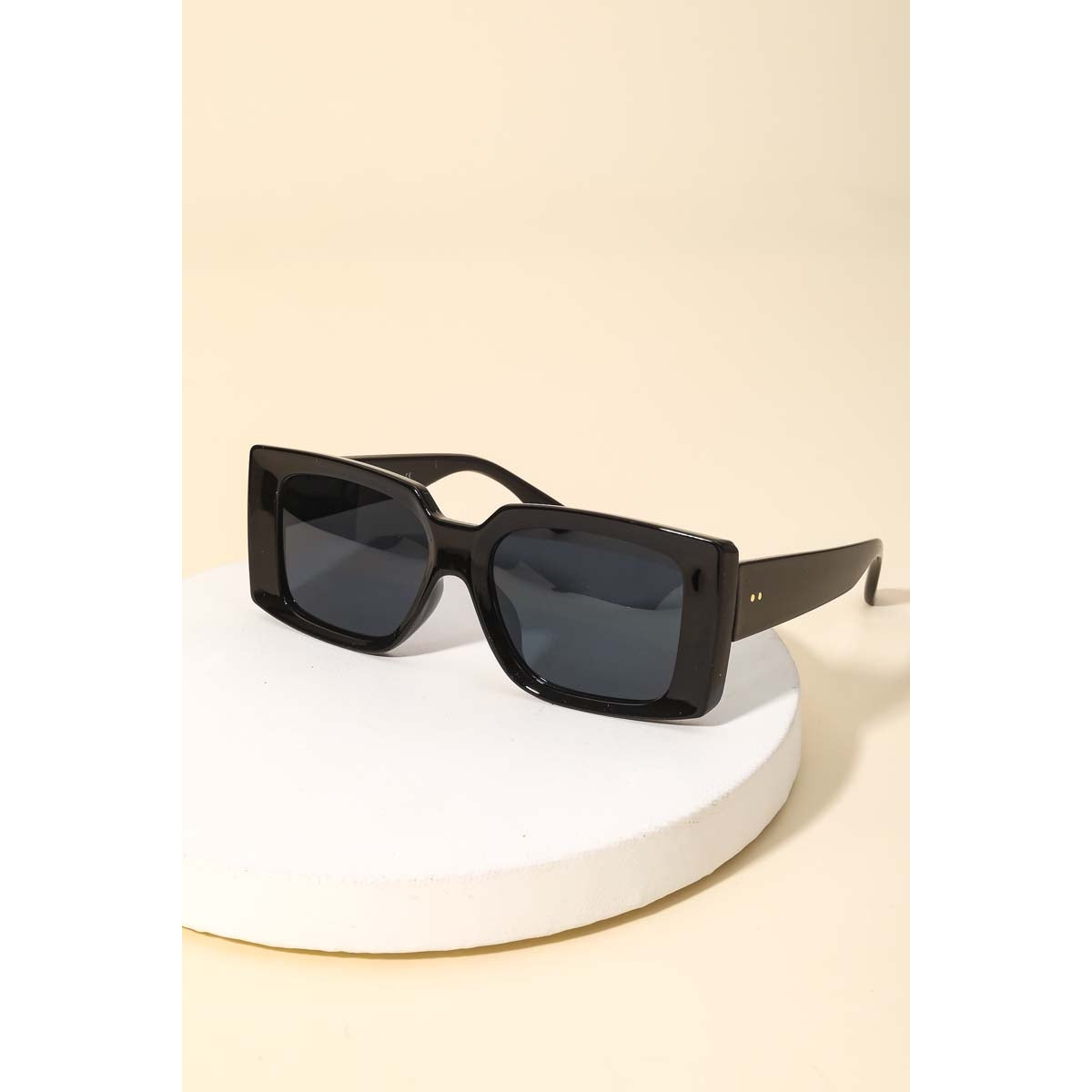 Retro Square Acetate Sunglasses