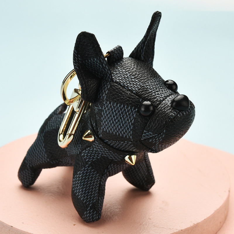 Designer Inspired Puppy Keychain