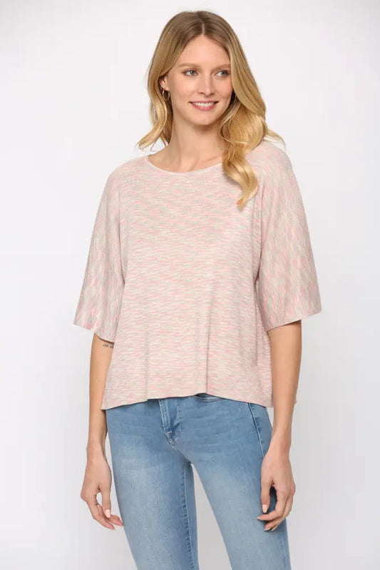 short sleeve spring sweater, REBELRY BOUTIQUE