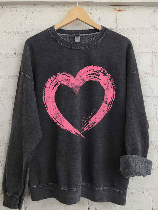 Heart Sweatshirt, REBELRY BOUTIQUE